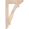 Ekena Millwork Balboa Slat Smooth Bracket w/ Offset Brace, Douglas Fir, 5 1/2"W x 20"D x 32"H BKT0604X20X32BOA06SDF - alternate 2